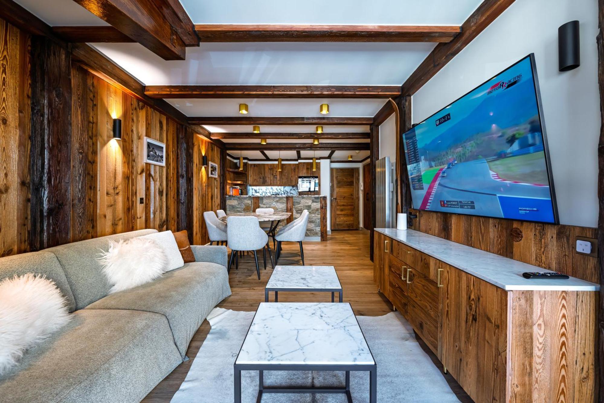 Luxury Suite 70M2 Balcon Courchevel1850 Parking ภายนอก รูปภาพ